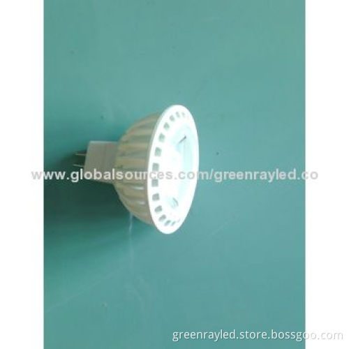4W MR16/GU10 LED Light, >80Ra, 300lm, Long Lifespan